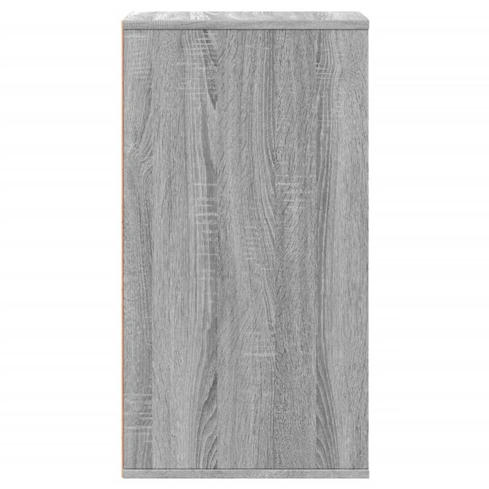 vidaXL 4 Drawer Grey Sonoma Oak Wooden Chest of Drawers Image 5