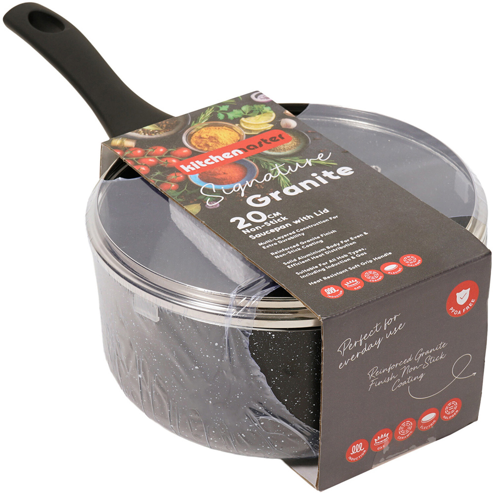 Signature Granite Sauce Pan 20cm w. Lid Image 2