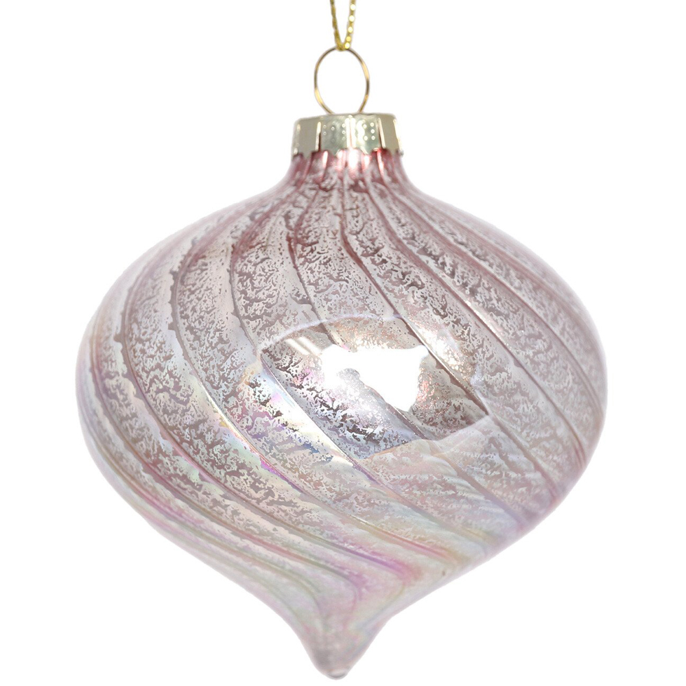 Mauve Mottled Swirl Onion - Purple Image