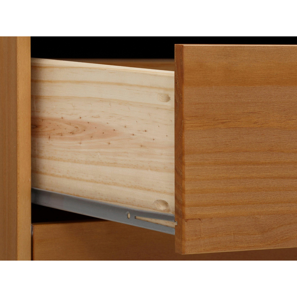 Loft24 Post 6 Drawer Solid Wood Chest of Drawers Image 8