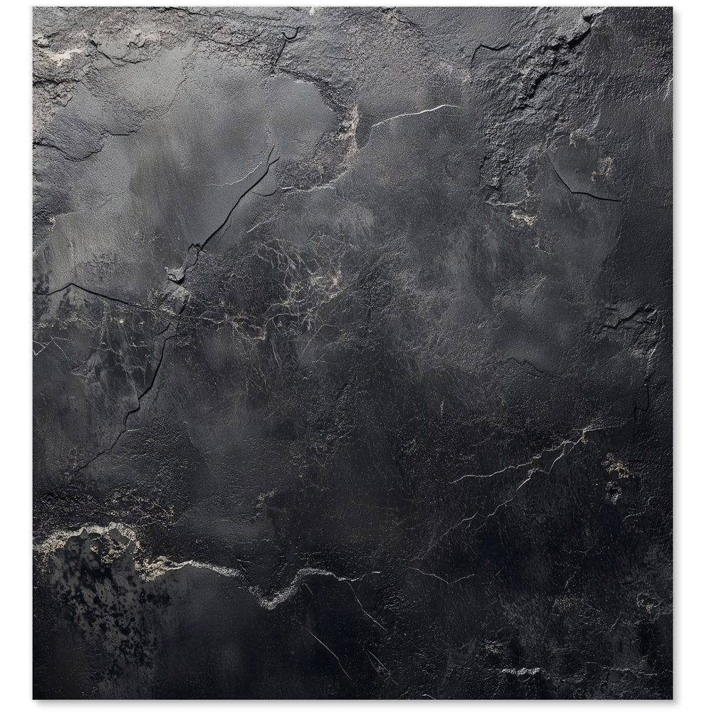 Warren Reed Designer Dark Concrete Effect Glass Kitchen Splashback 65 x 60cm Image 2