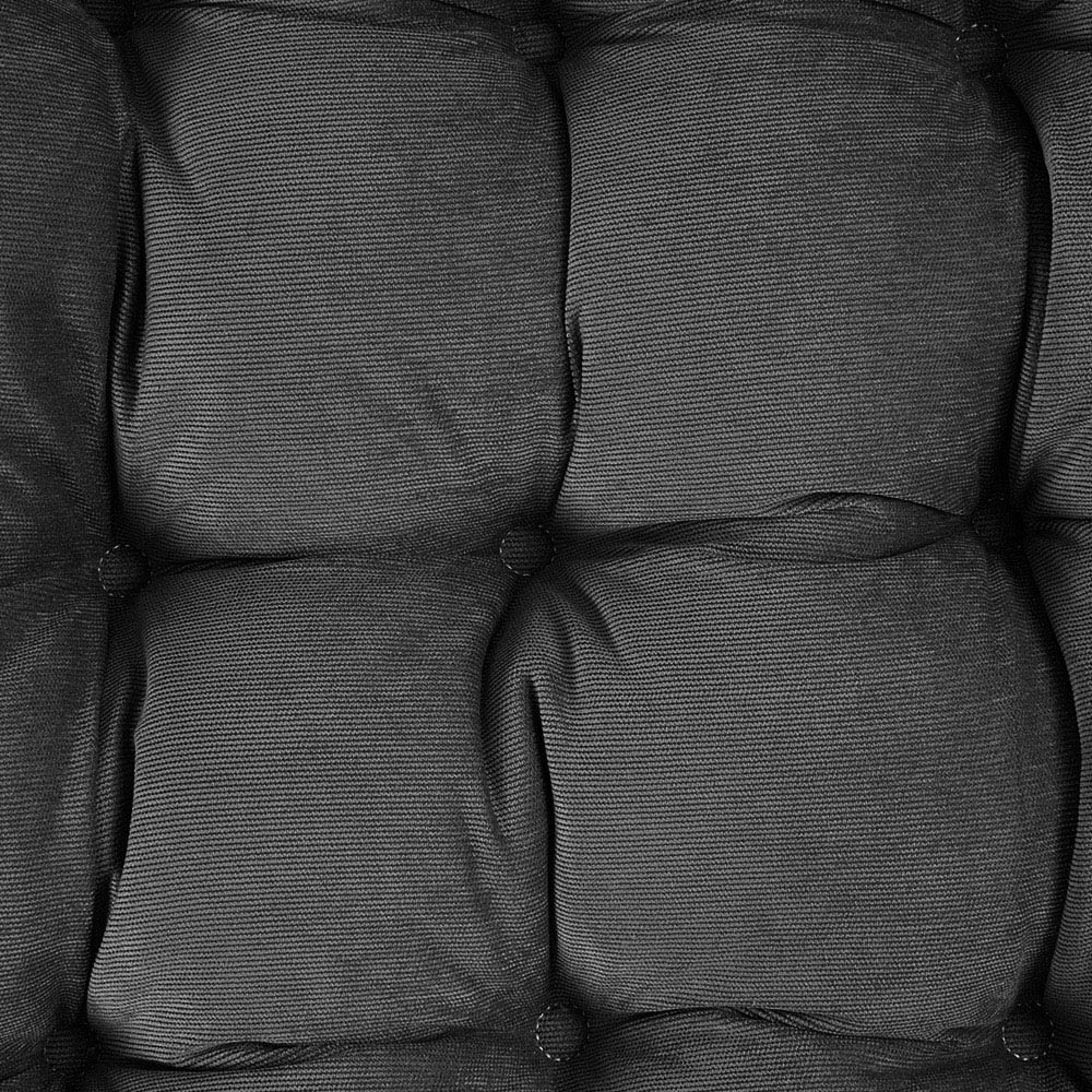 Living and Home Dark Coffee Soft Corduroy Chair Cushion 55 x 55cm Image 6