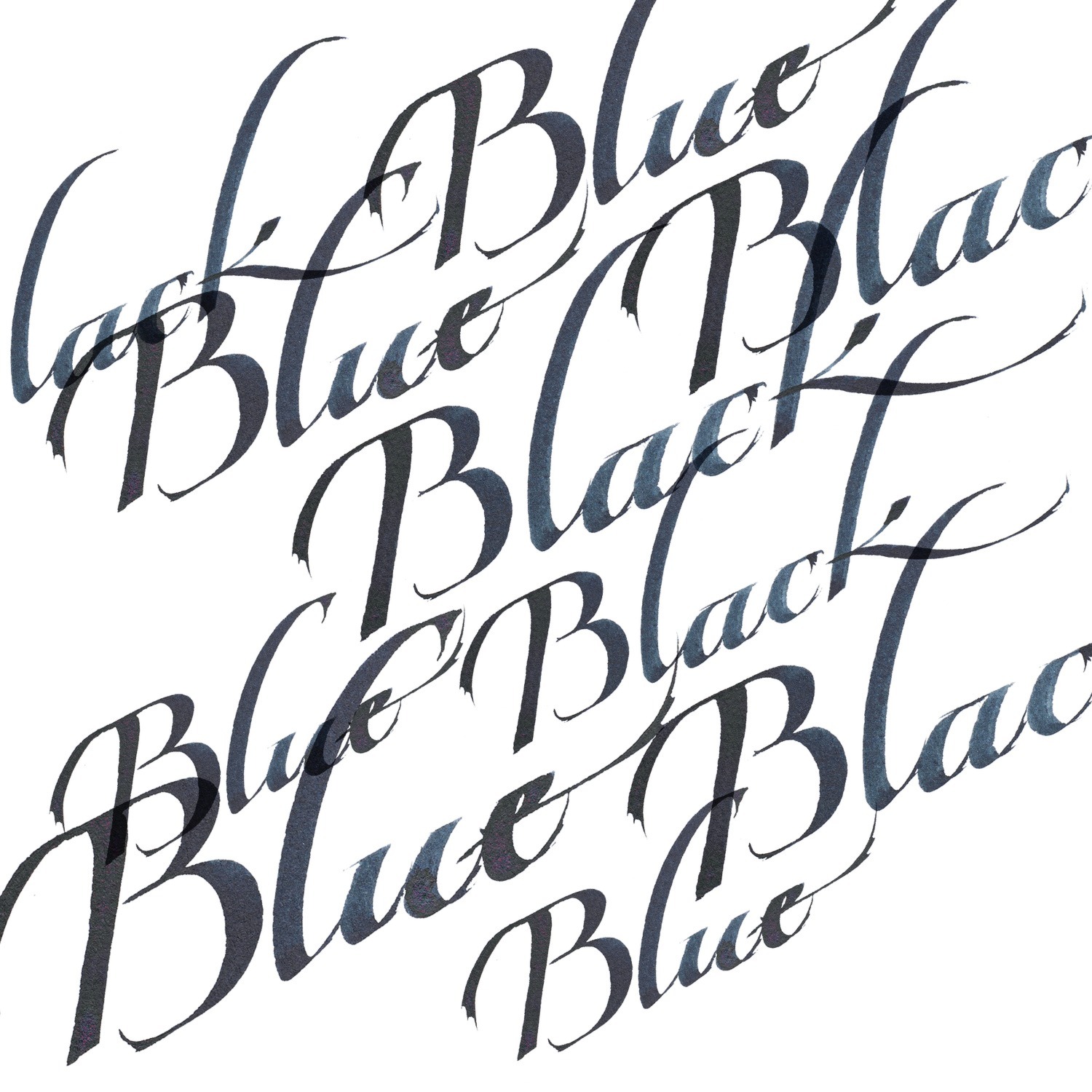 Winsor and Newton 30ml Calligraphy Ink - Blue Black Image 2