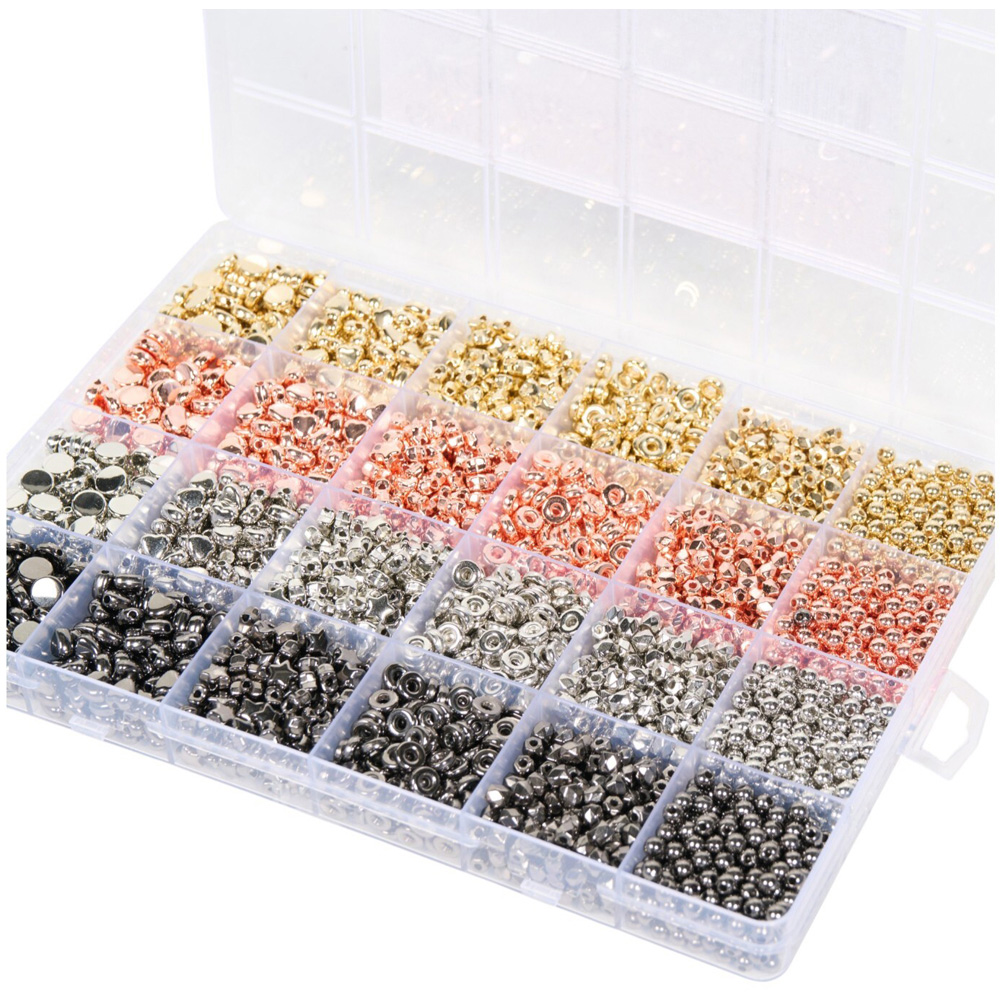 Metallic Spacer Beads Image 3