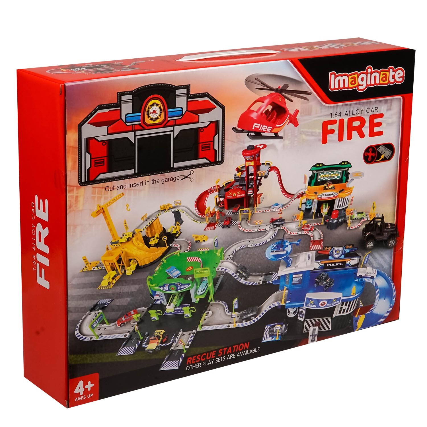 Fire Rescue Play Set - 50 Image 2
