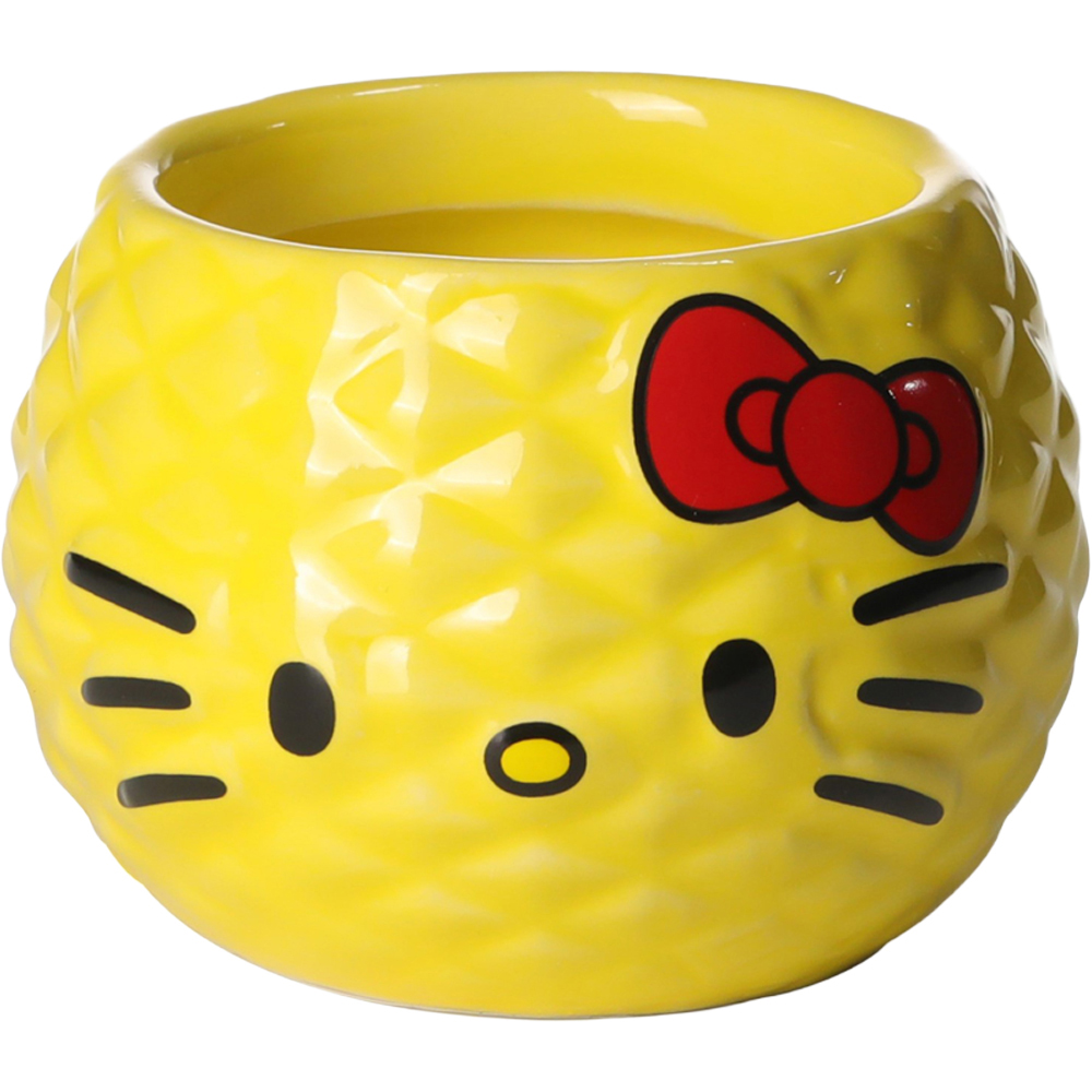 Hello Kitty Seasons Summer Themed Tropical Pineapple Scented Candle with Reusable Jar Image 5