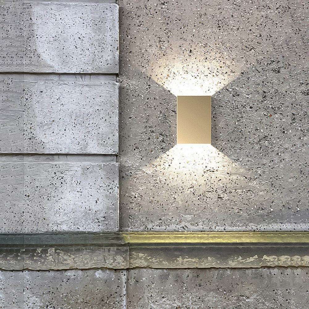 Nordlux Fold 15 Brass Magnetic Shade Garden Wall Light Image 7