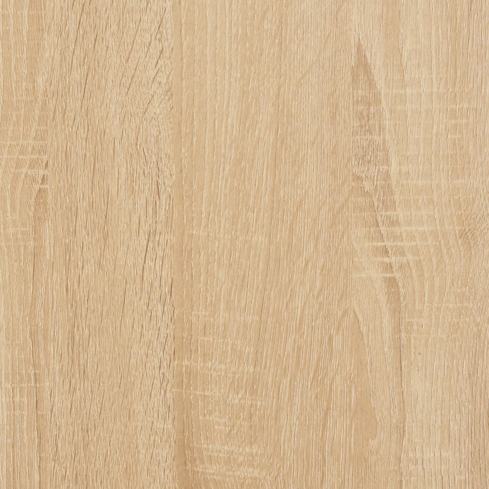 vidaXL 3 Shelf Sonoma Oak Sideboard Image 8