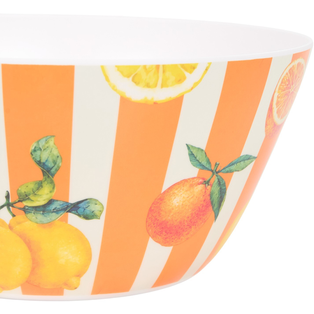 La Bella Vita Serving Bowl Orange Image 3