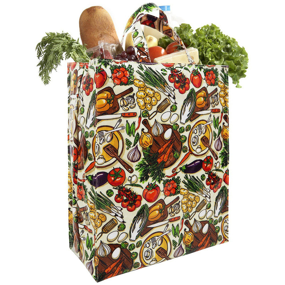 Highlands Homeware Kitchen Print Fabric Tote Bag Image 2