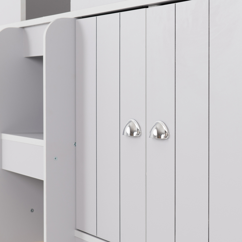 Seconique Orlando Single Dove Grey Low Sleeper Bed Image 5