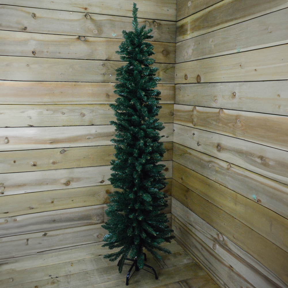 Premier Green Pencil Artificial Christmas Tree 7.2ft Image 6