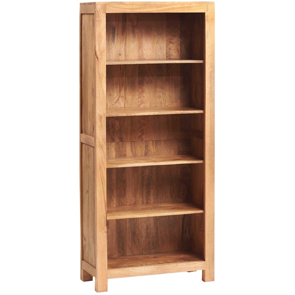 Brooklyn Napoli Toko 5 Shelf Light Mango Large Open Bookcase Image 2