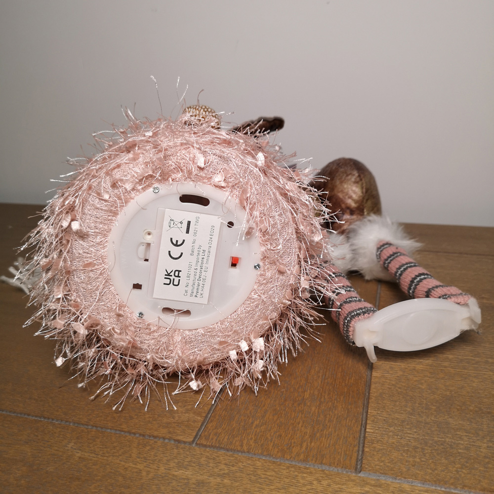 Samuel Alexander Light Up Standing Moose Reindeer Christmas Decoration Image 5