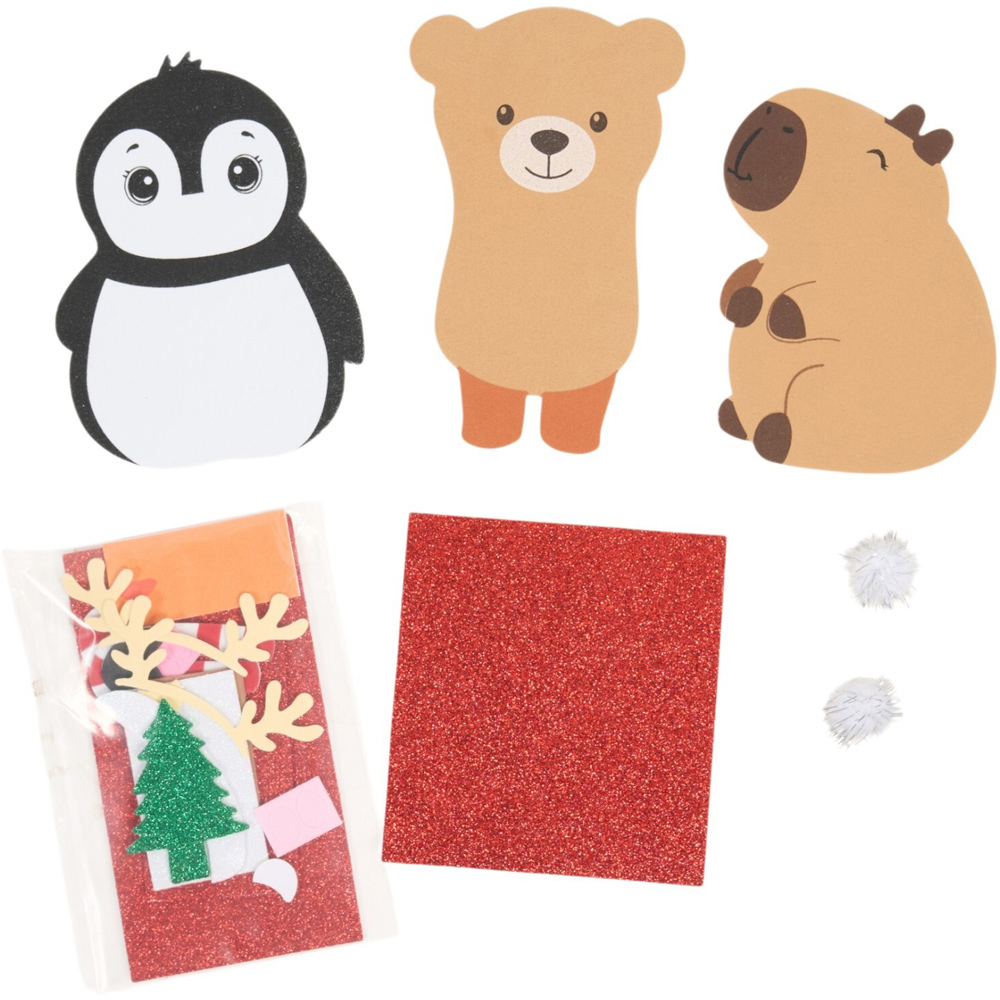 Make Your Own Foam Christmas Characters Kit Image 4