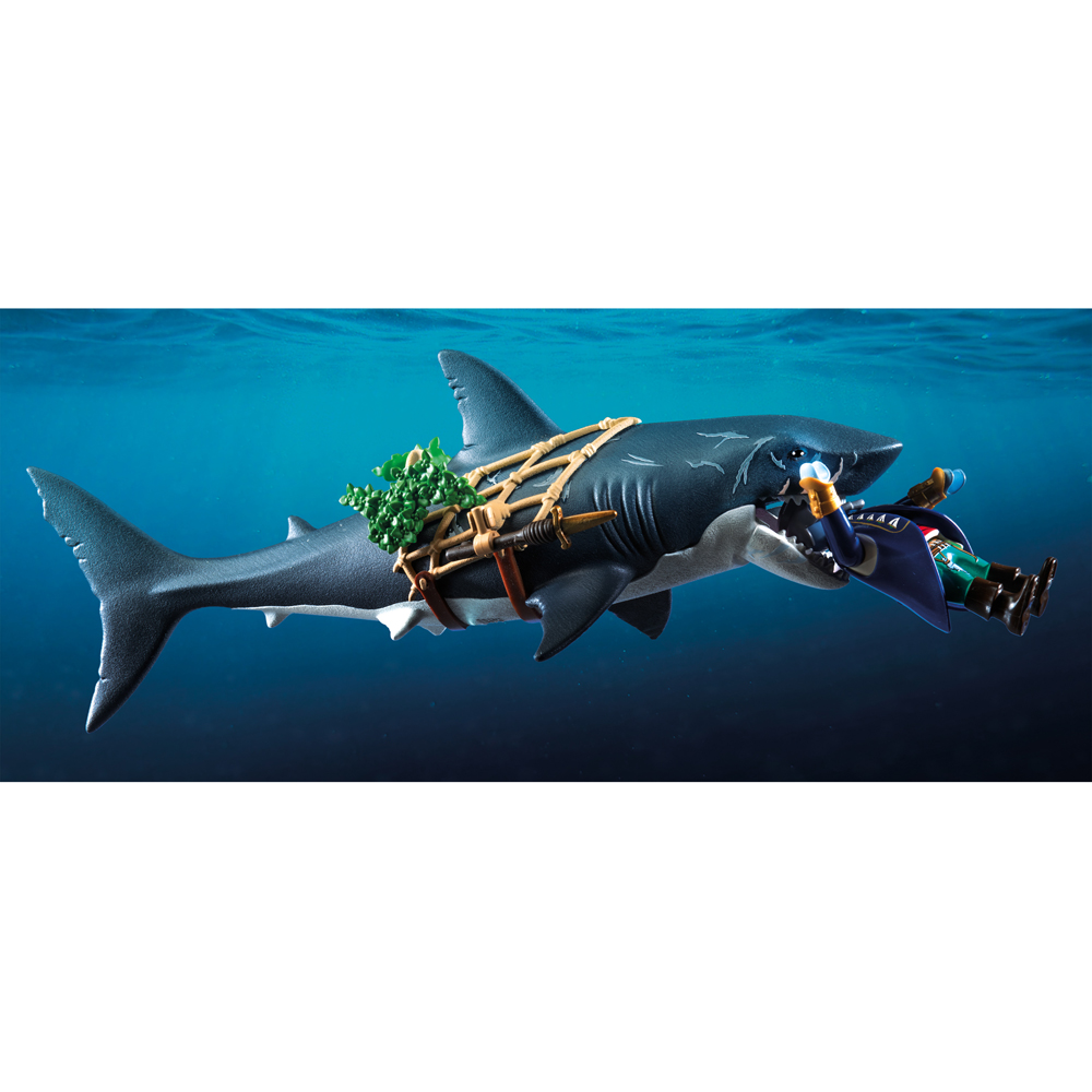 Playmobil Pirates Giant Shark with Biting Function Playset Image 9