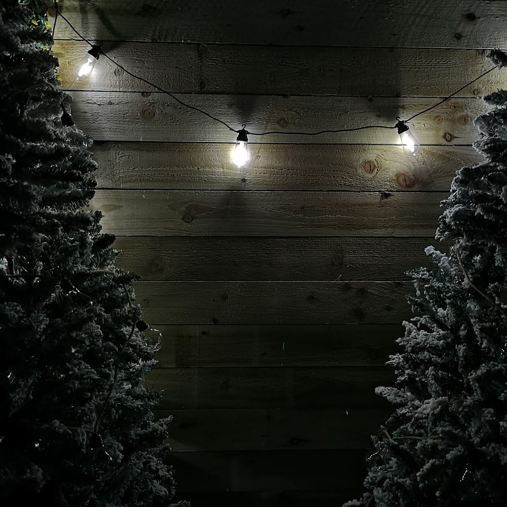 Samuel Alexander White LED Connectable Christmas Festoon Lights 4.5m Image 4