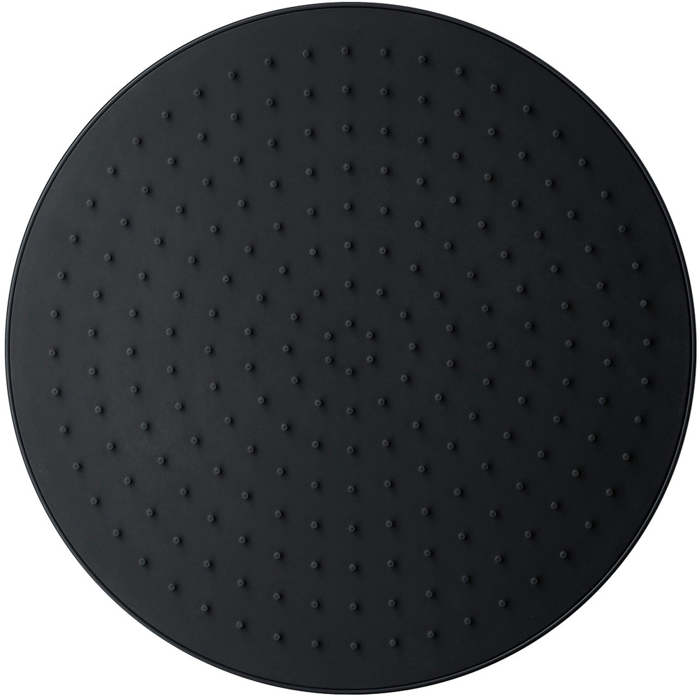 Duravit MinusFlow Matt Black Head Shower 230mm Image 6