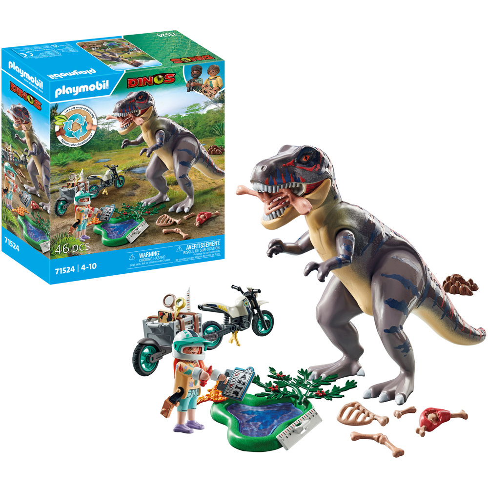 Playmobil T-Rex Hunt Trace Path Playset 46 Piece Image 4