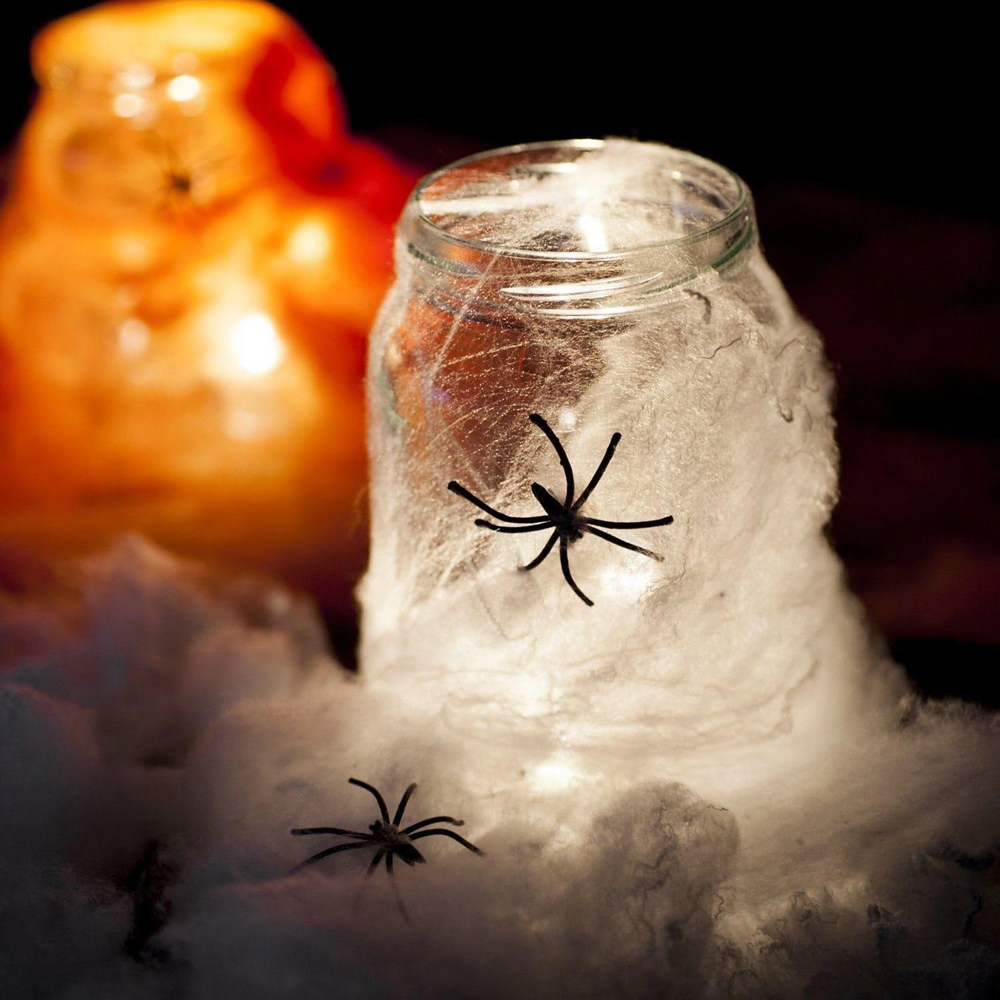 Shatchi Halloween Spider Web 20 Pack Image 2