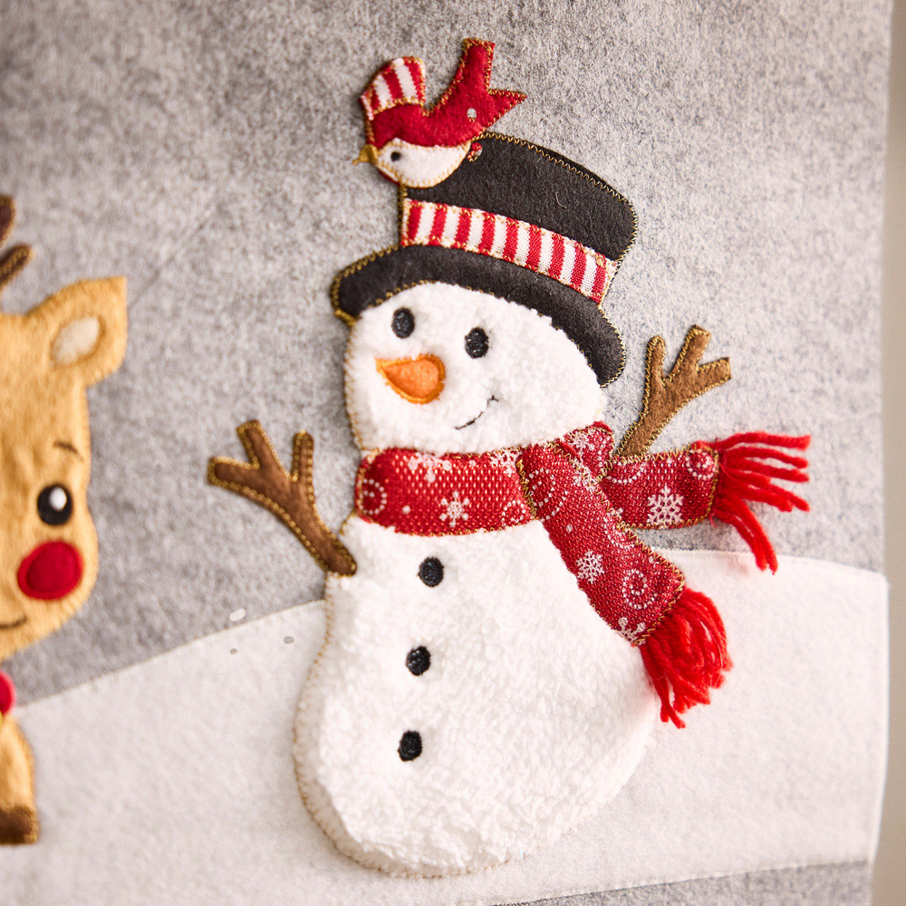 Dibor Young Reindeer and Snowman Christmas Advent Calendar Image 5