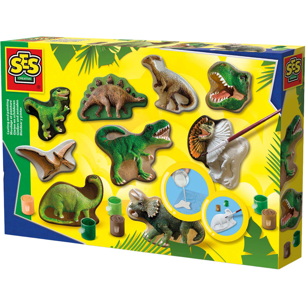 SES Creative Casting and Painting Dinosaur World Set Image 1