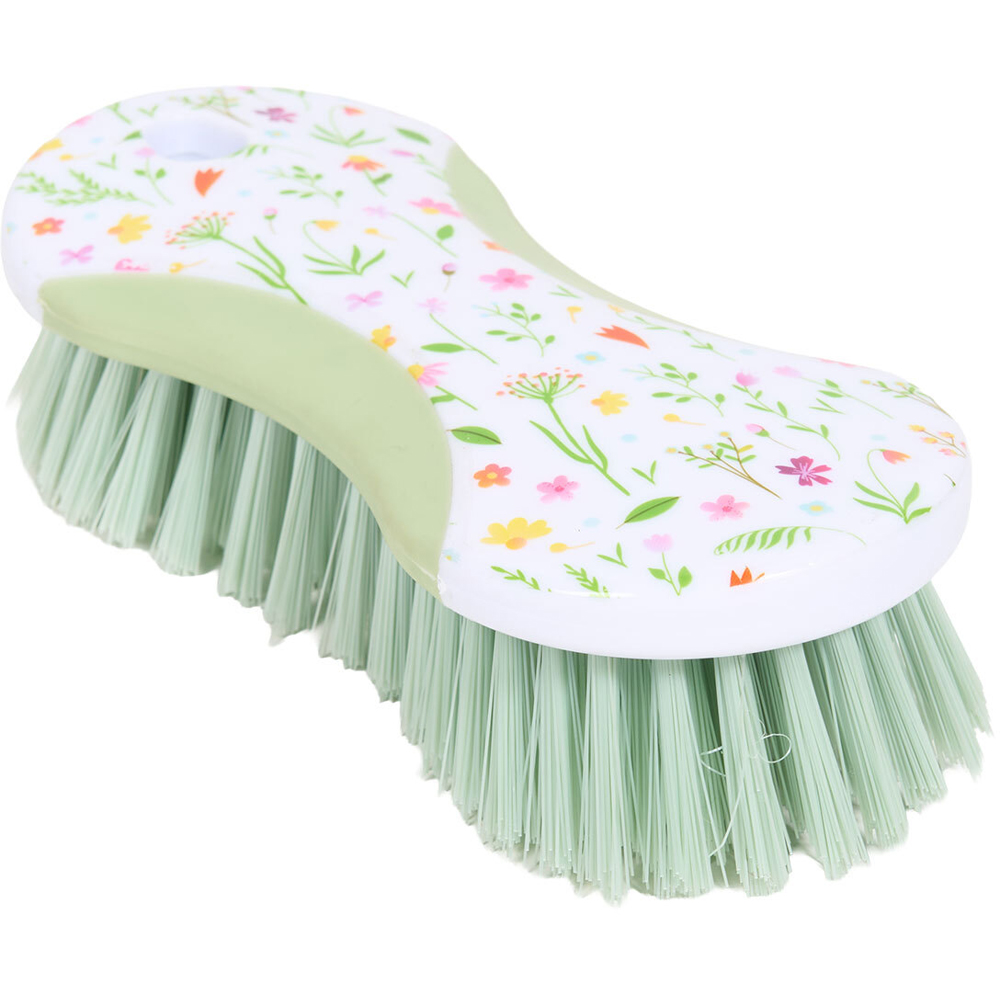 Wildflower Scrubbing Brush Green Image 4