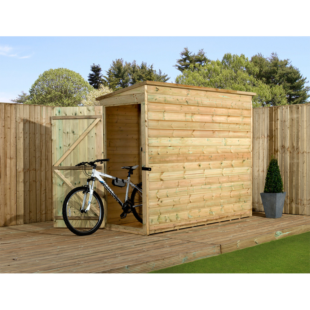 Empire Sheds 2200 5 x 3ft Tongue and Groove Pent Garden Shed Image 2