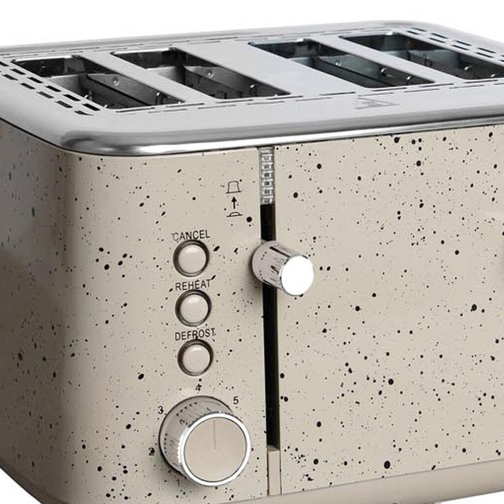 Kiso 4-Slot Toaster - Cream Image 3