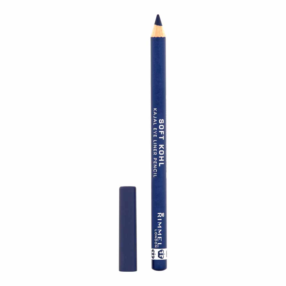 Rimmel Soft Kohl Eyeliner Pencil Denim Blue Image 2