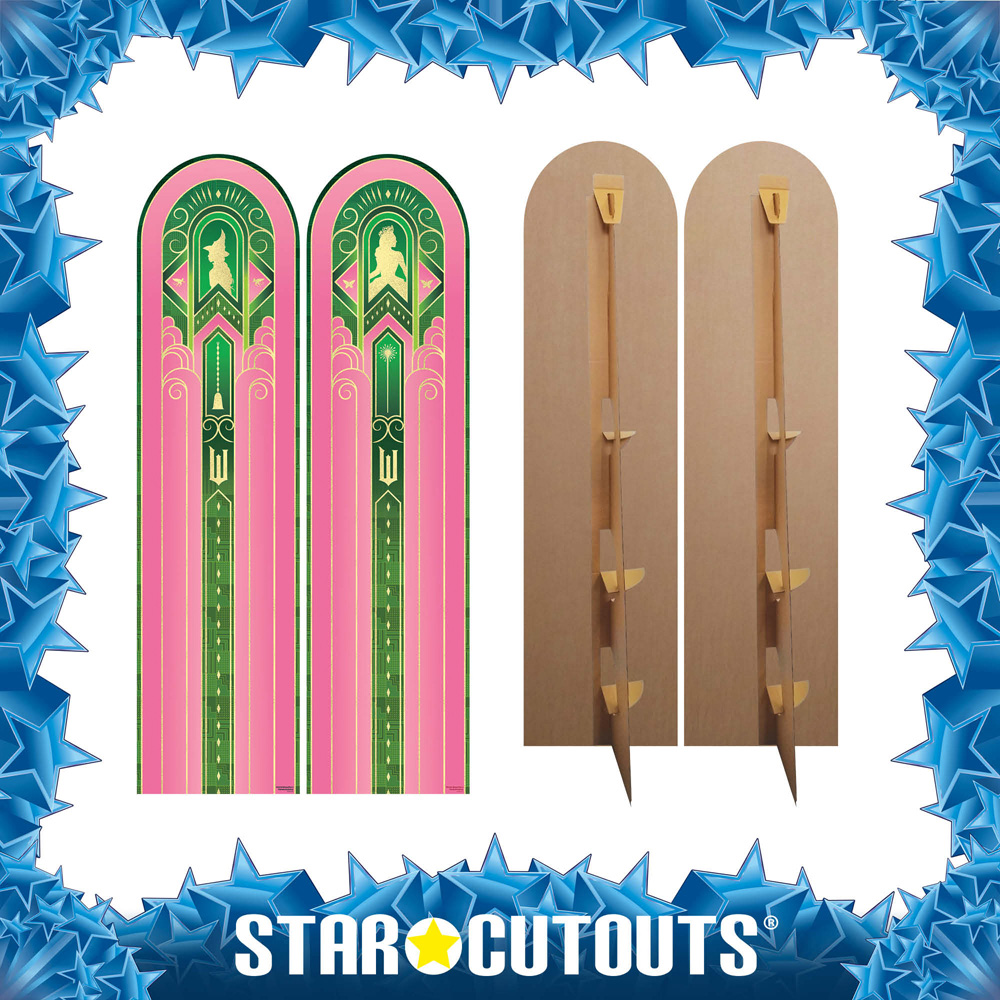 Star Cutouts Wicked Backdrop Cardboard Cutout 6ft 2 Pack Image 4