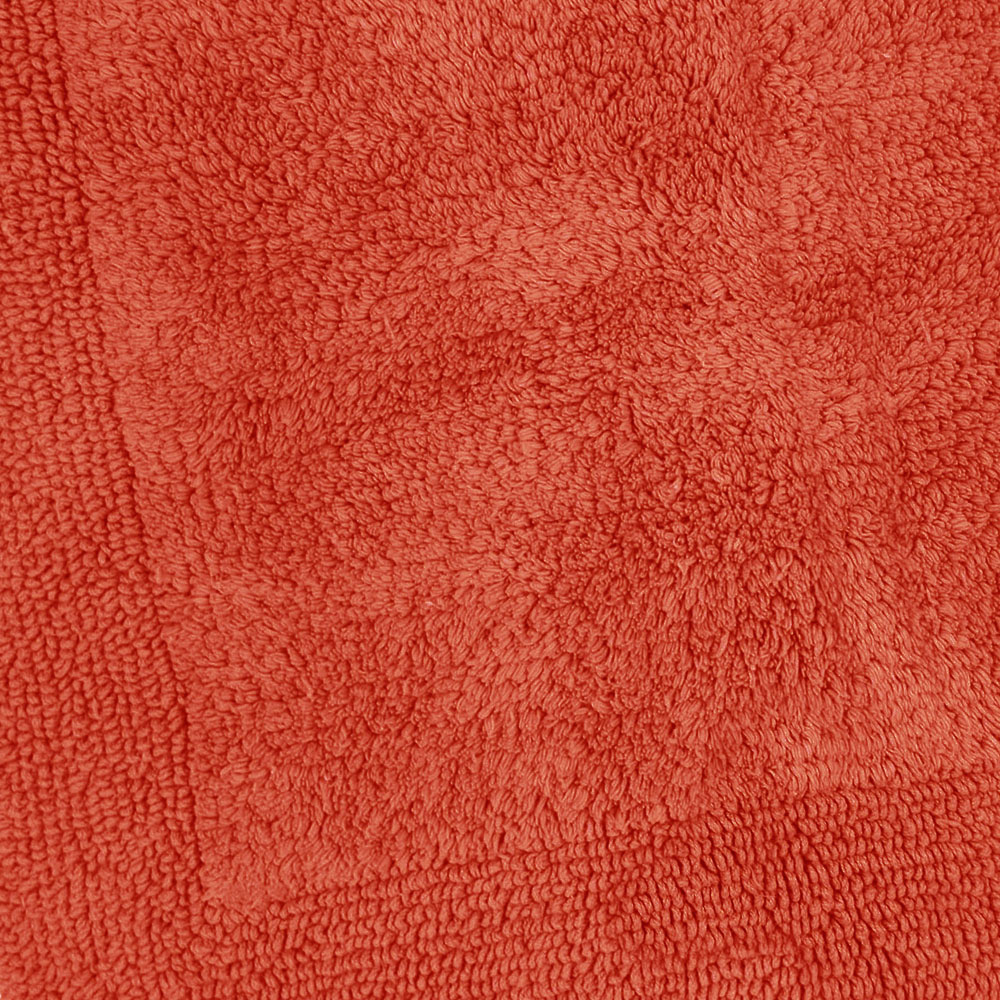 Allure Bath Fashions Luxury Reversible Terracotta Heavyweight Pedestal Toilet Mat 53 x 55cm Image 3