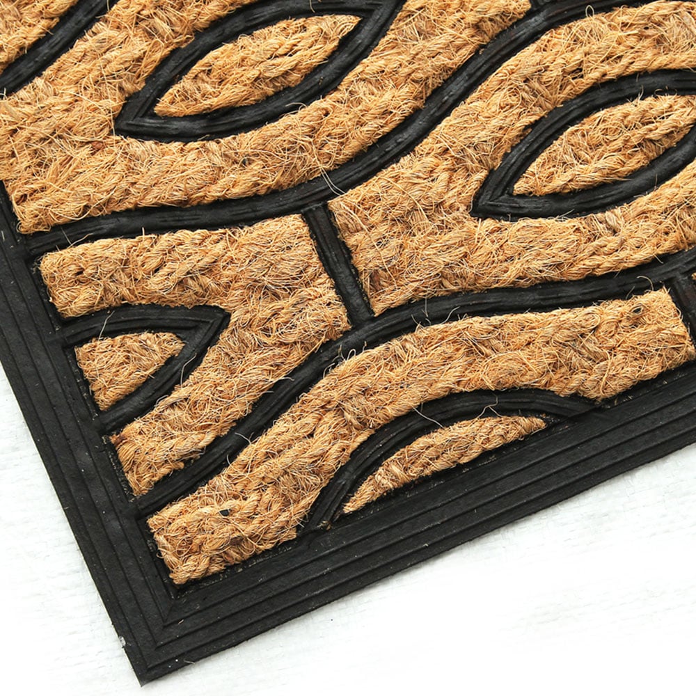 Coco & Coir The Kaleidoscope Coir Door Mat 45 x 75cm Image 4