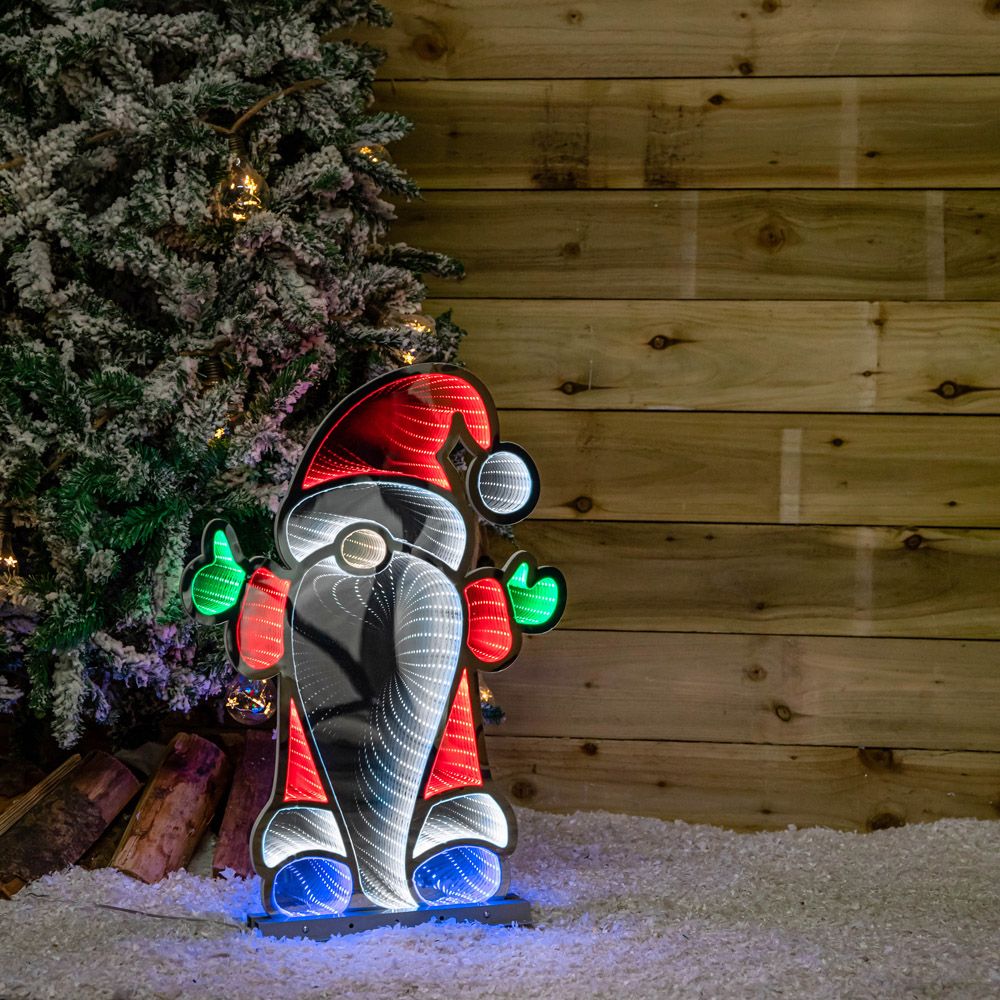 Samuel Alexander Infinity Christmas Santa on Metal Base 60cm Image 3
