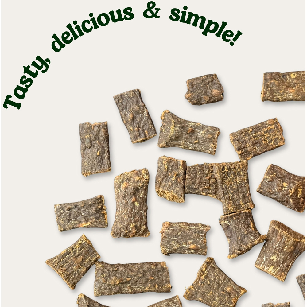 Mr Barnaby's Venison Mini Strips Dog Treats 80g 4 Pack Image 4