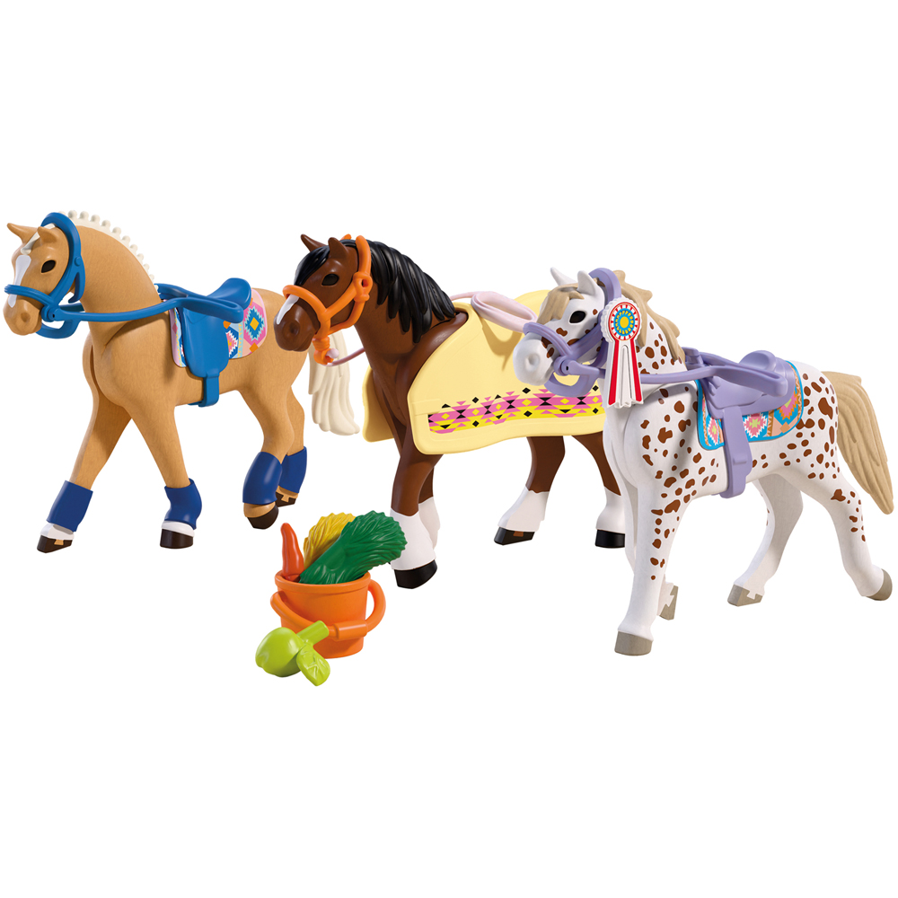 Playmobil Three Horses for Collecting Play Set Image 3