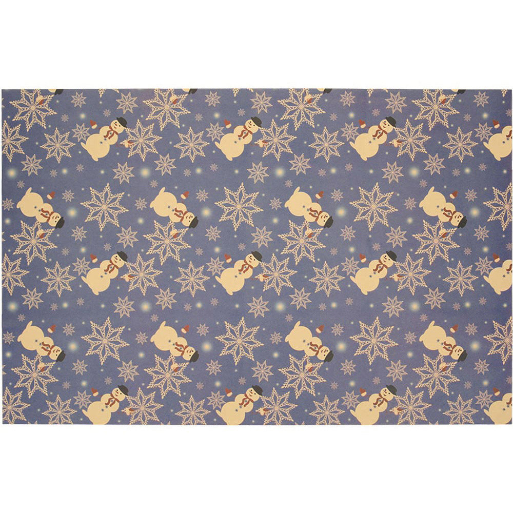 Living and Home Christmas Rustic Kraft Wrapping Paper Sheets 76 x 50cm 10Pack Image 3