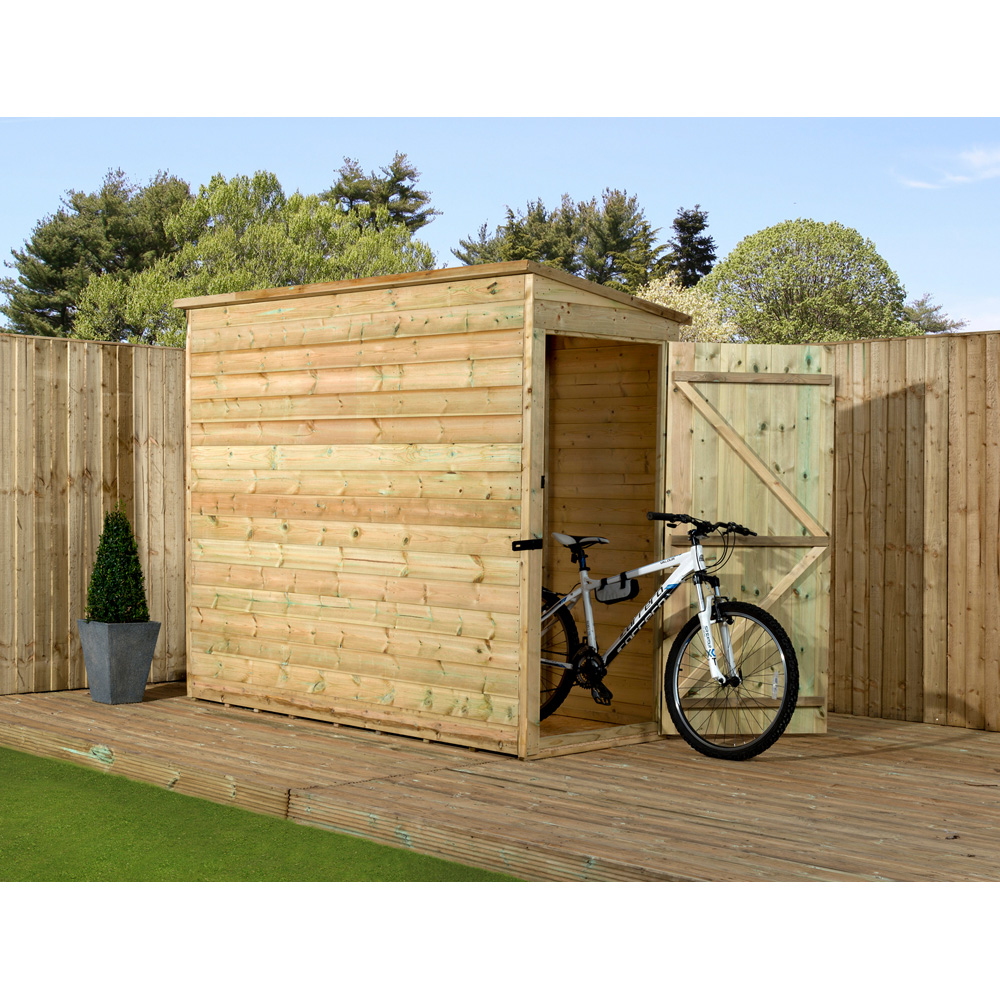 Empire Sheds 2200 5 x 3ft Tongue and Groove Pent Garden Shed Image 2