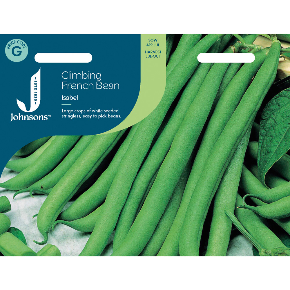 Climbing French Bean Isabe Seeds Image 1