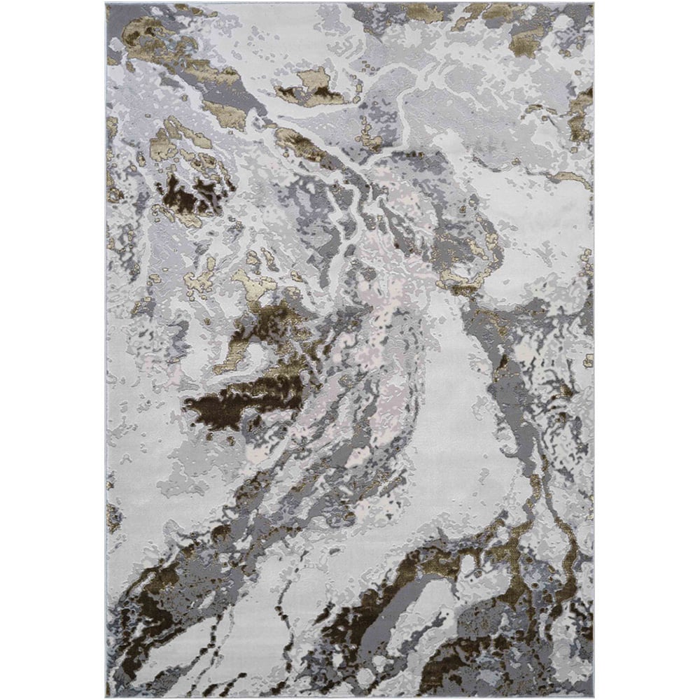 Desire Rugs Picasso Gold Abstract Rug 200 x 290cm Image 1