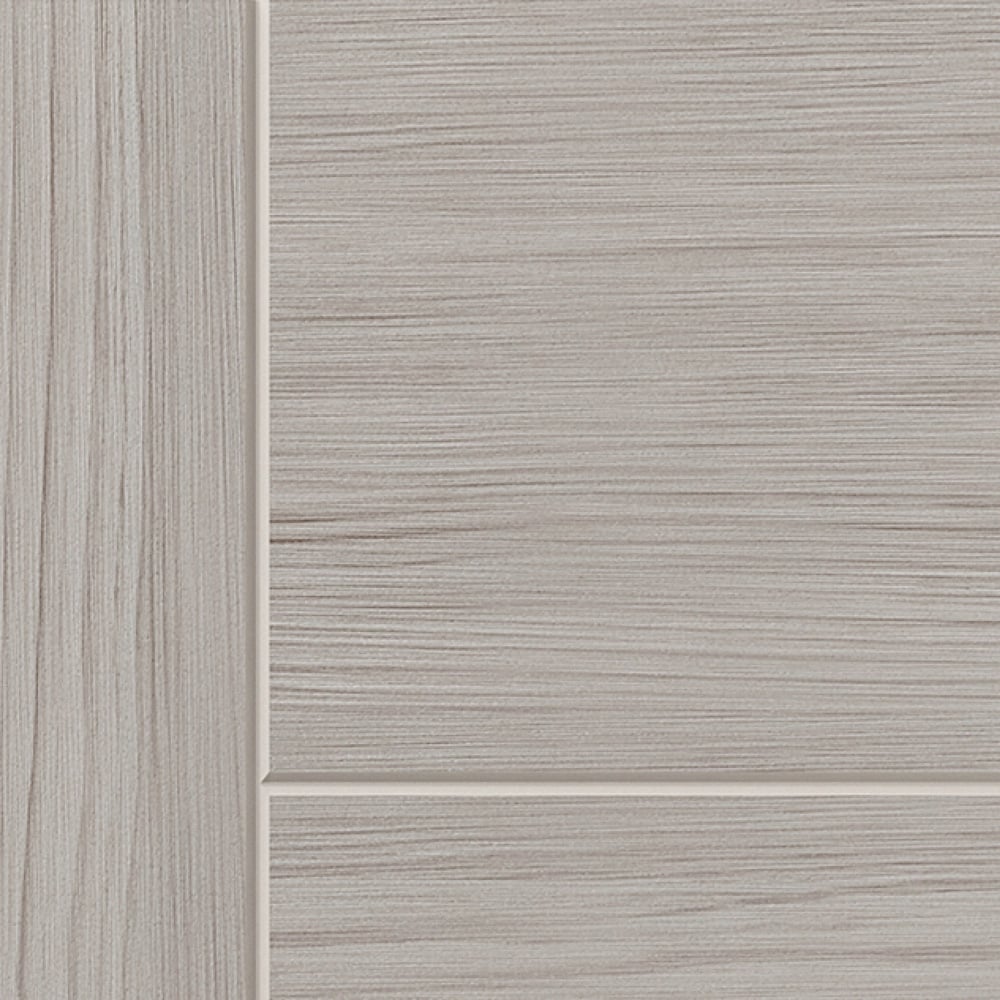 JB Kind Tigris Light Grey Laminated Finished Internal Door 1981 x 610mm Image 3