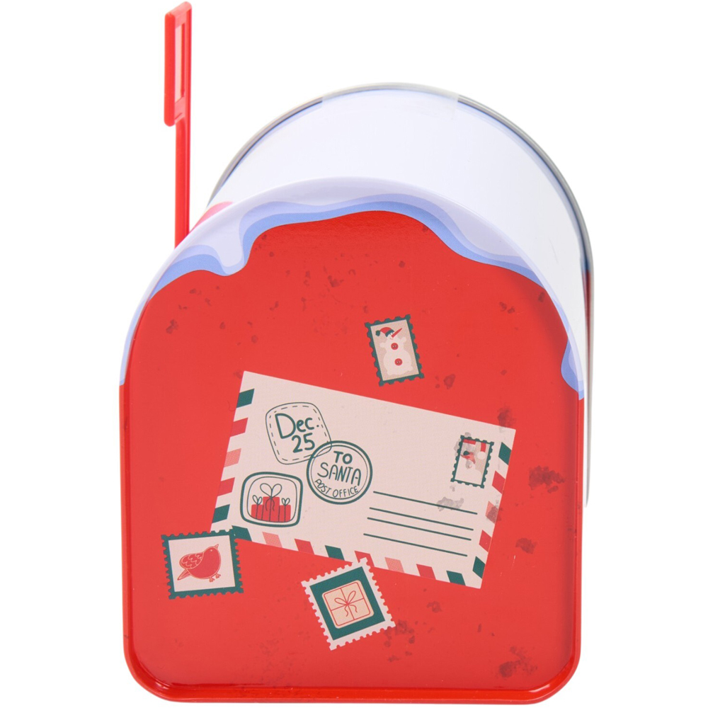 Santas Letterbox Biscuit Tin Image 5