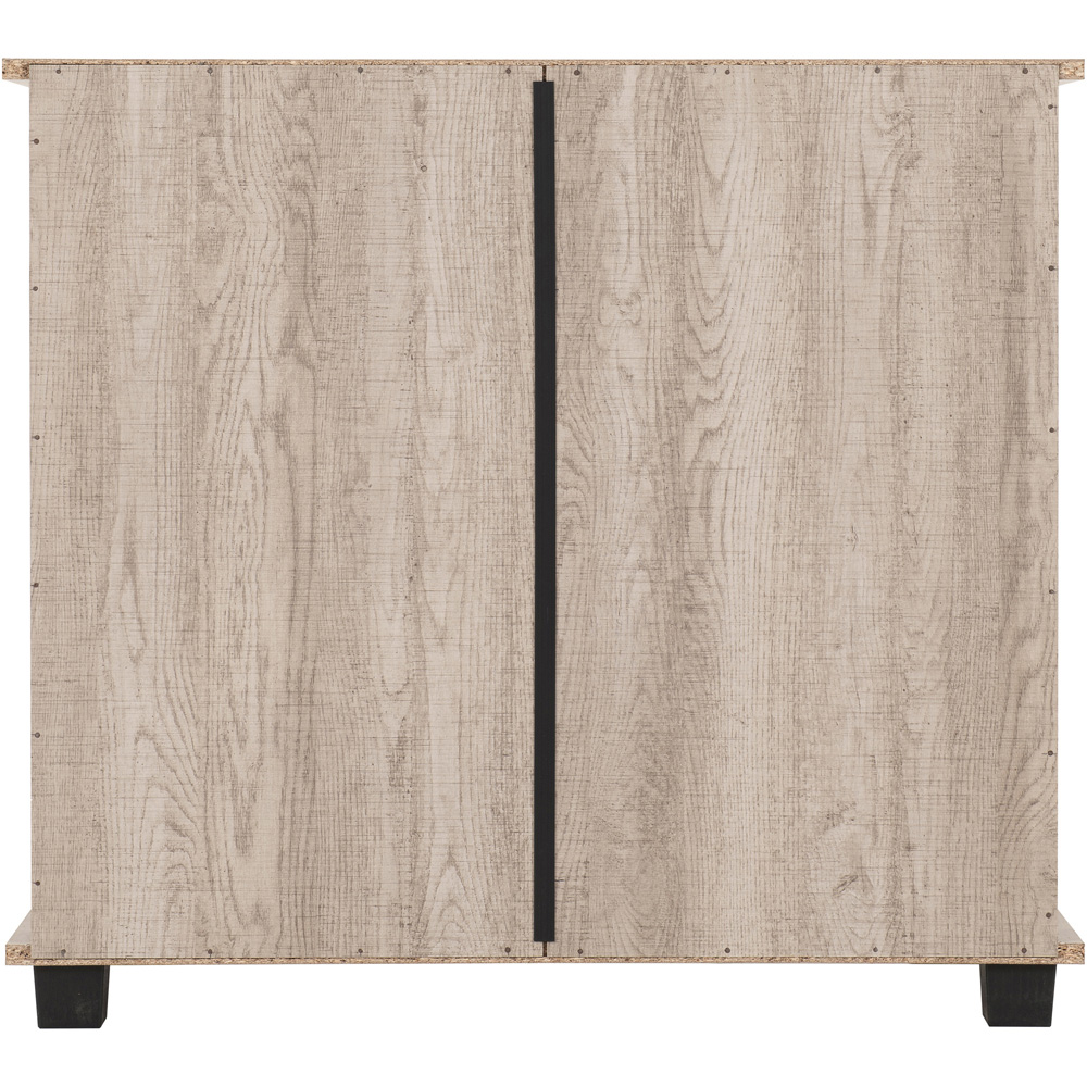 Seconique Oliver 3 Drawer Light Oak Effect Chest of Drawers Image 6