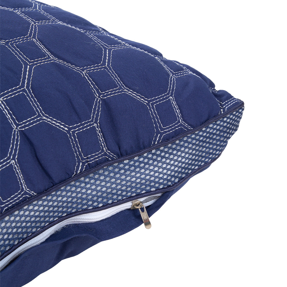 Living and Home Dark Blue Minimalist Pillow Inner 48 x 74cm Image 3