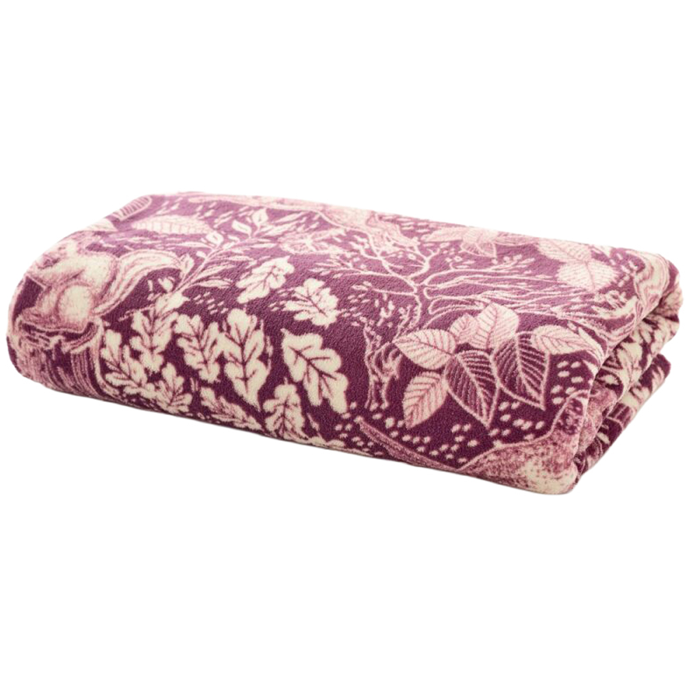 Deyongs Pink Winter Forest Throw 140 x 180cm Image 1