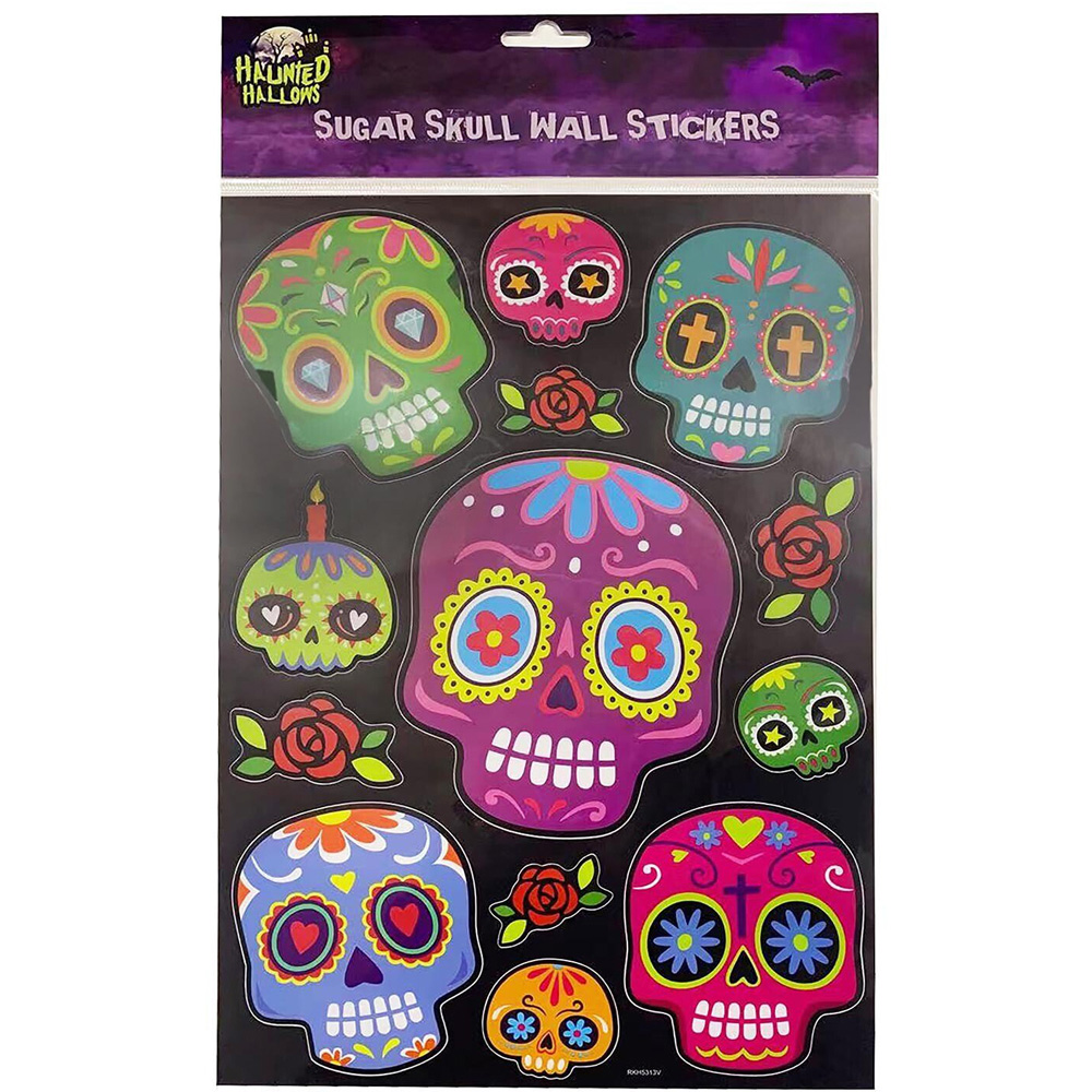 Art Studio Sugar Skull Wall Stickers Image