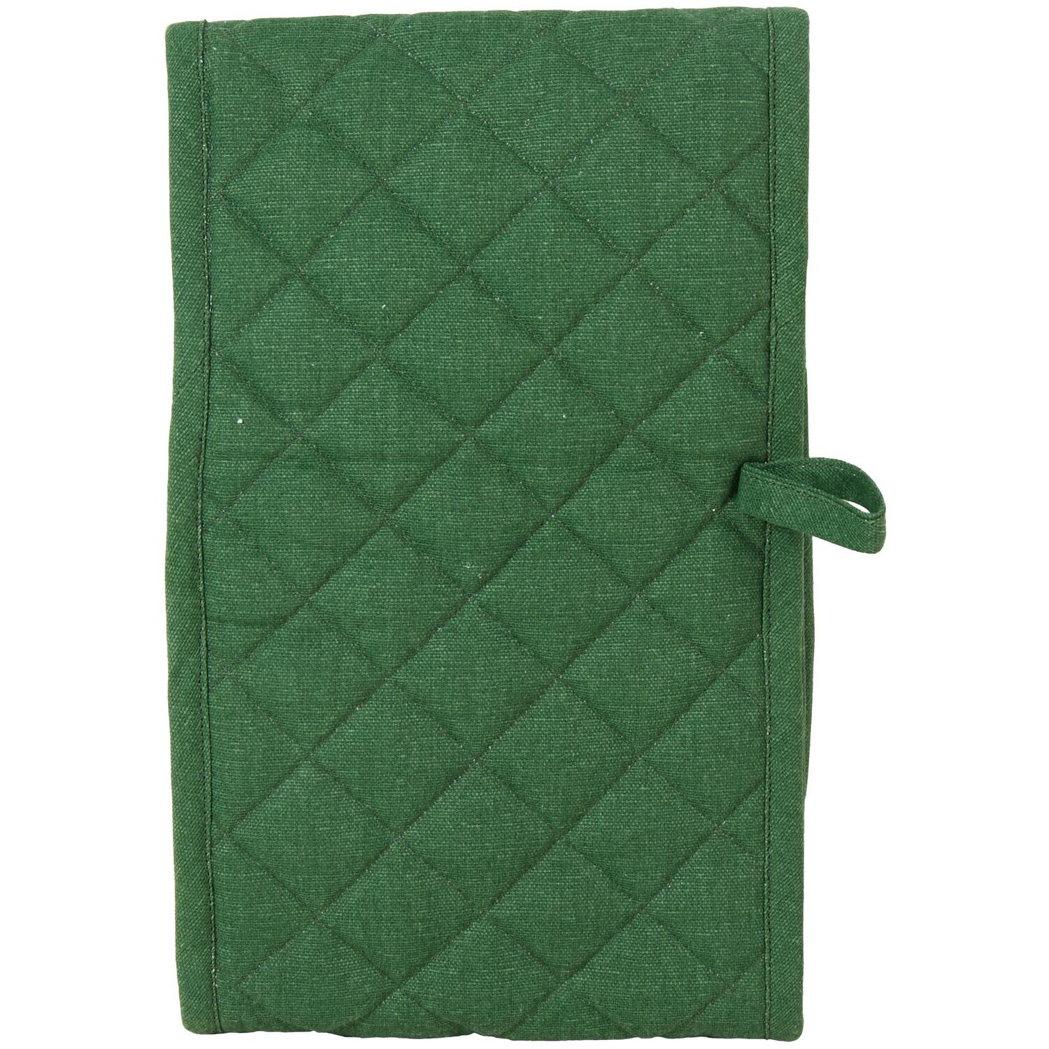 Holly Double Oven Glove - Green Image 3