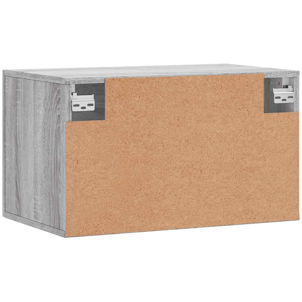 vidaXL Single Door Grey Sonoma Wall Mounted Cabinet Image 8