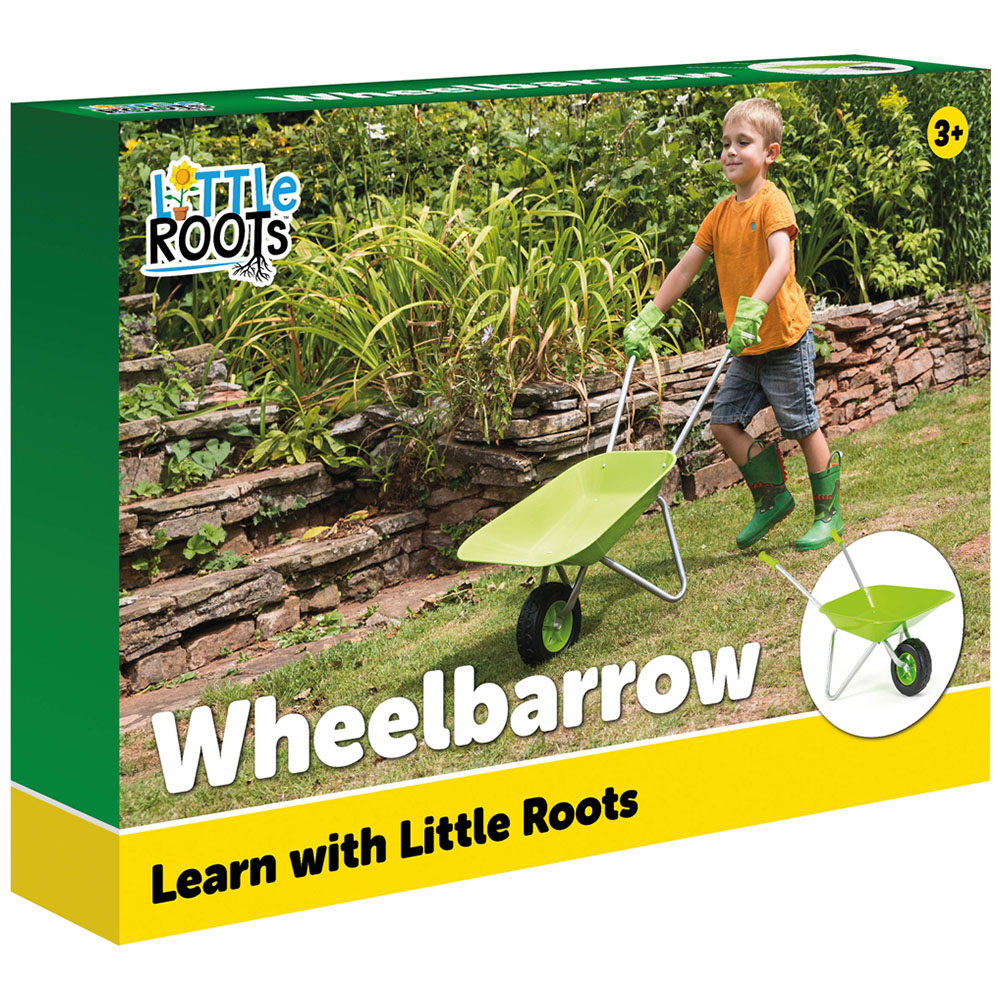 Little Roots Metal Wheelbarrow Image 6