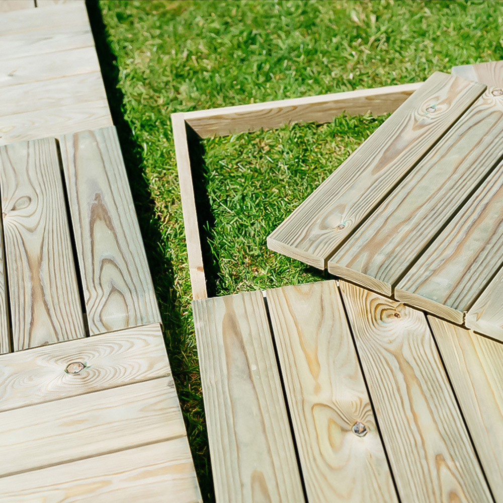 The Garden Village 35 Piece Decking Kit 7m Image 4